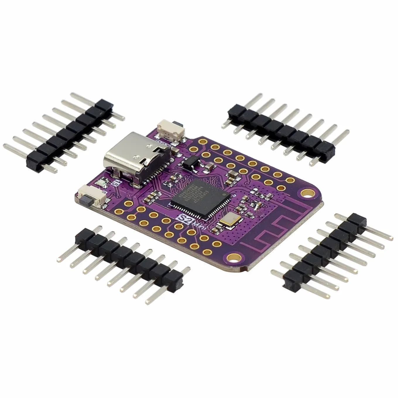 ESP32 S2 Mini V1.0.0 - ESP32-S2FN4R2 ESP32-S2 4MB FLASH 2MB PSRAM MicroPython compatible with Arduino