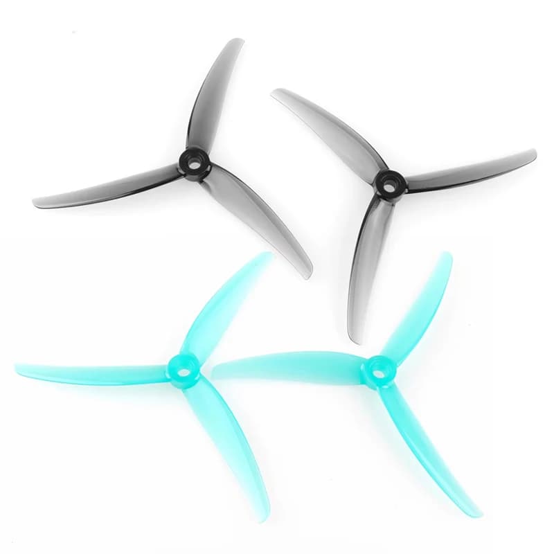 2 paia HQ Juicy Prop J37 J40 3 lame Freestyle 5.1 pollici elica PC 5.1x4x3 CW CCW pale di ricambio 5mm albero per FPV Drone