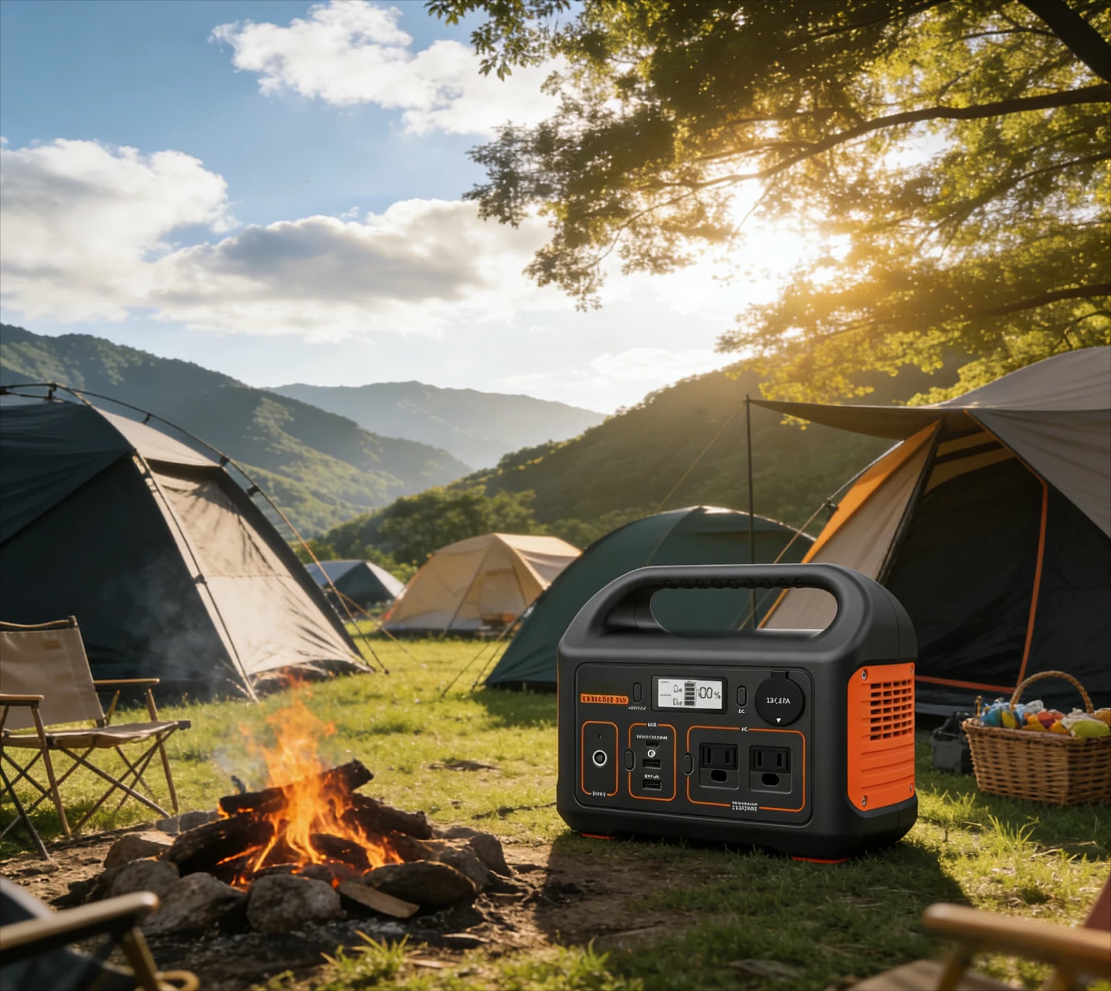 Stazione di Alimentazione Portatile Explorer 300, Batteria al Litio di Backup da 293Wh, Generatore Solare per Campeggio e Viaggi all'Aperto