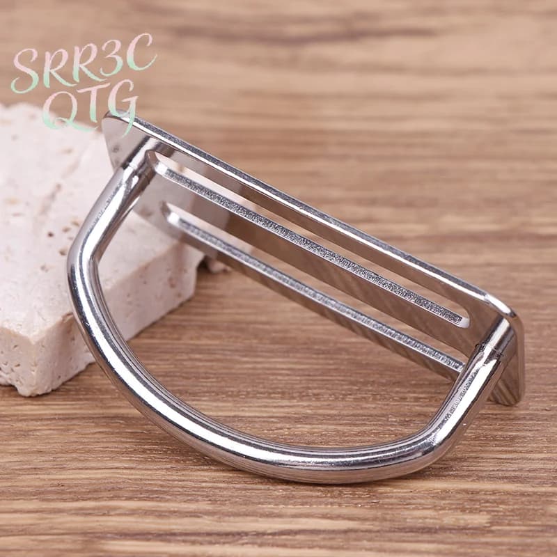 316 Stainless Steel Scuba Diving Weight Belt Slide Keeper D Ring Webbing Harness Belt Retainer Stopper Freediving Accessoires