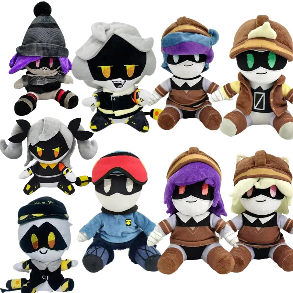 Hot Murder Drums Plush UZI Anime Murder Drums Small Doll Robot Toys Birthday Gifts Popular Toys