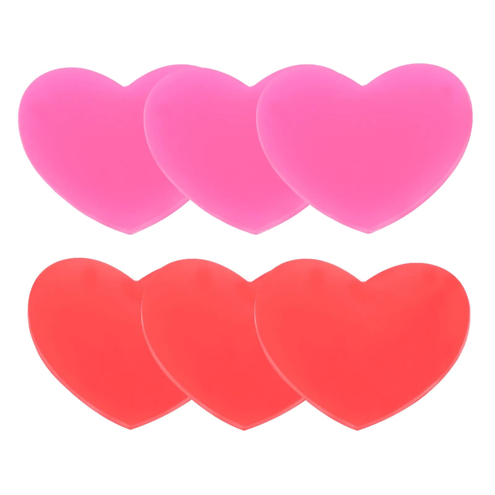 6 Pezzi Ammortizzatori di Vibrazioni per Tennis in Silicone Premium, Design a Cuore, Facili da Installare, Migliorano la Consistenza del Colpo