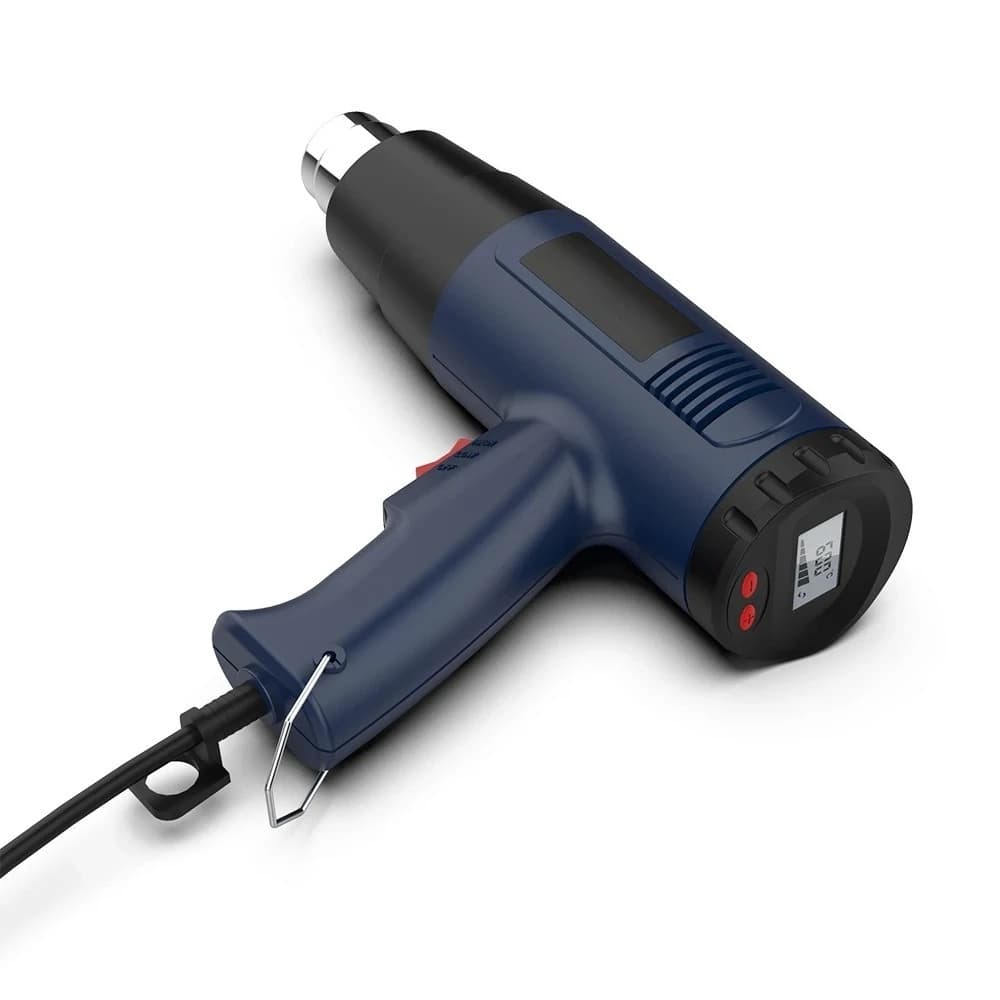 Asciugacapelli termico da costruzione 220V Pistole termiche Strumento di saldatura Temperatura regolabile Revair Asciugacapelli Strumenti di avvolgimento restringenti