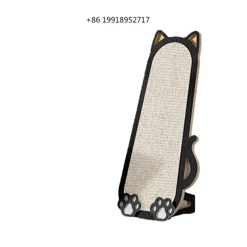 Sisal Cat Scratcher Durable Solid Wood Cat Bed Nest Toy Eco Friendly Non Shedding Pet Furniture Indoor Outdoor Cat Scratcher
