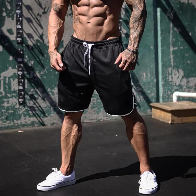Pantaloncini Casual da Allenamento per Uomo, Shorts da Palestra e Fitness, Traspiranti con Rete, Asciugatura Rapida, Pantaloncini da Basket Estivi per Bodybuilding