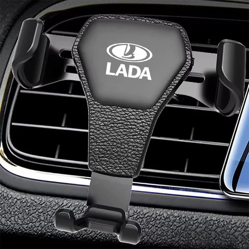 Supporto per telefono automatico a gravità Clip per presa d'aria per auto Supporto per telefono cellulare per Lada Niva 2107 Xray Vesta Priora Granta Samara Largus