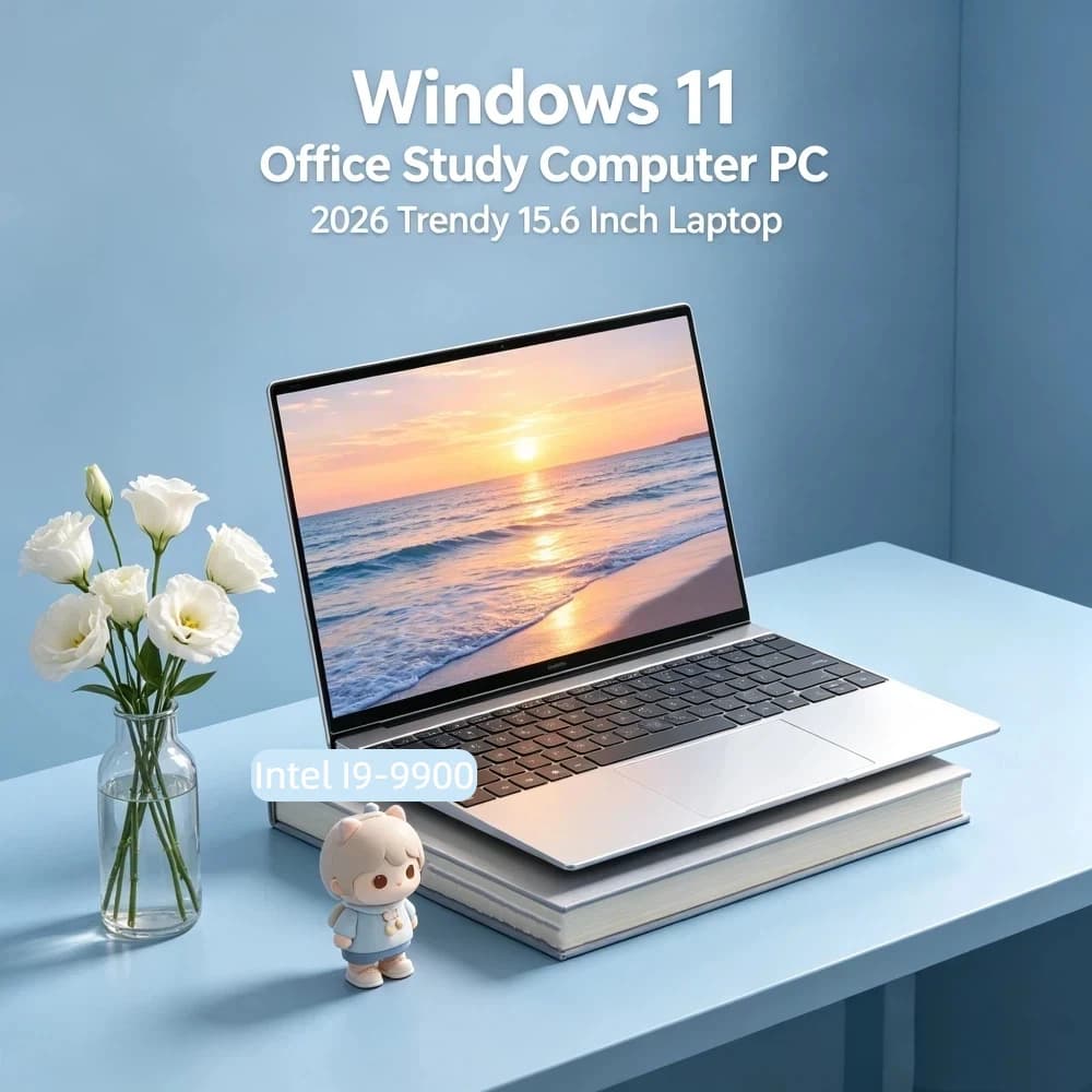 Elegant Authentic 15.6" Laptop 120Hz Ultra-clear FHD IPS Screen Intel I9-9900 5000mAh 32GB/2TB SSD Backlit Keyboard