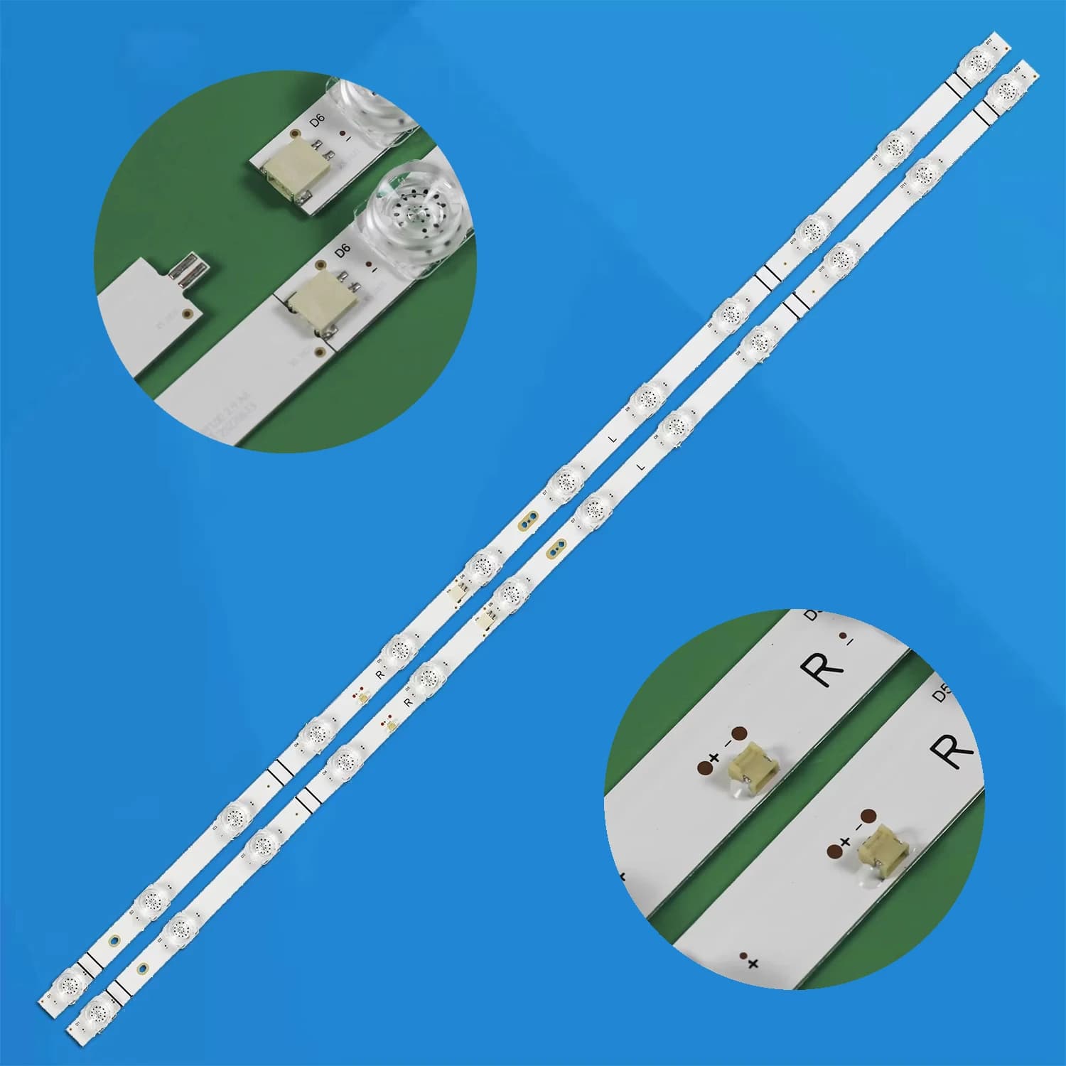 5/10 LED strip kit for 43h4030f3 43h4000gm 43H5500G 43h4000 43a4gr CRH-BX43X13030120202BREV1.2 JL.D425C1330-003AS-M V03
