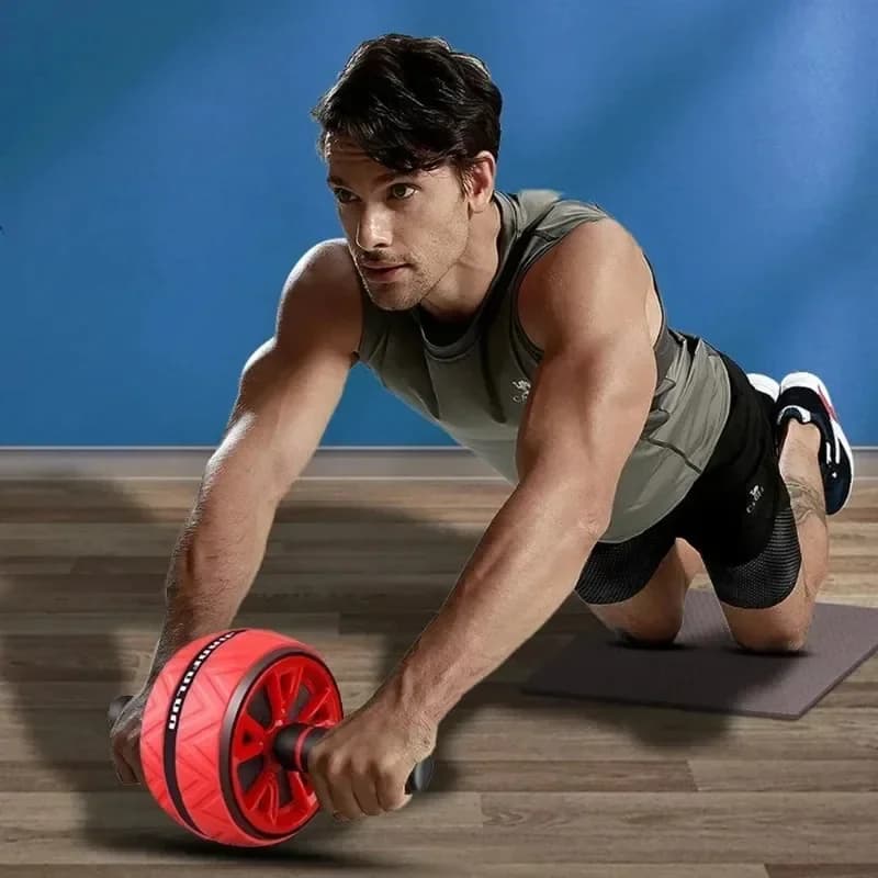 Quiet tool for fitness exercises, abs wheel, weight loss training, abdominal exercises equipment.