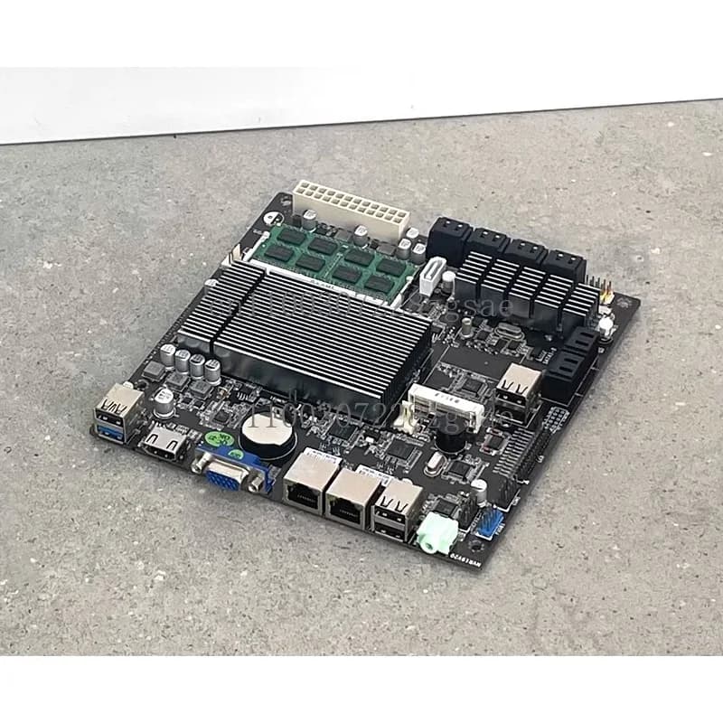 Scheda principale di controllo J1900/B75K9-ETH NAS Nero Synghui Flying Bull disco multi-duro di archiviazione di rete, parti di smontaggio
