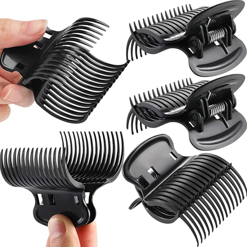 12/1pcs Salon Insulation Heatless Clips Hair Evenly Curled Hot Roller Barrette Curly Hold Hair Clips Accessory DIY Styling Tools