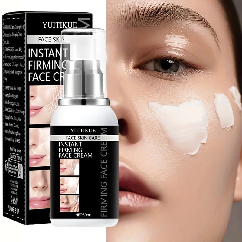 Face cream lifting and firming: firm and moisturizes the delicate skin of the face. Light texture with a smooth touch.