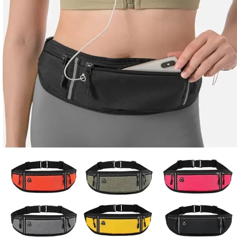 Professional Running Waist Sports Waist Cell Phone Case Man Woman Hidden Case Gym Sports Bags Running Pack