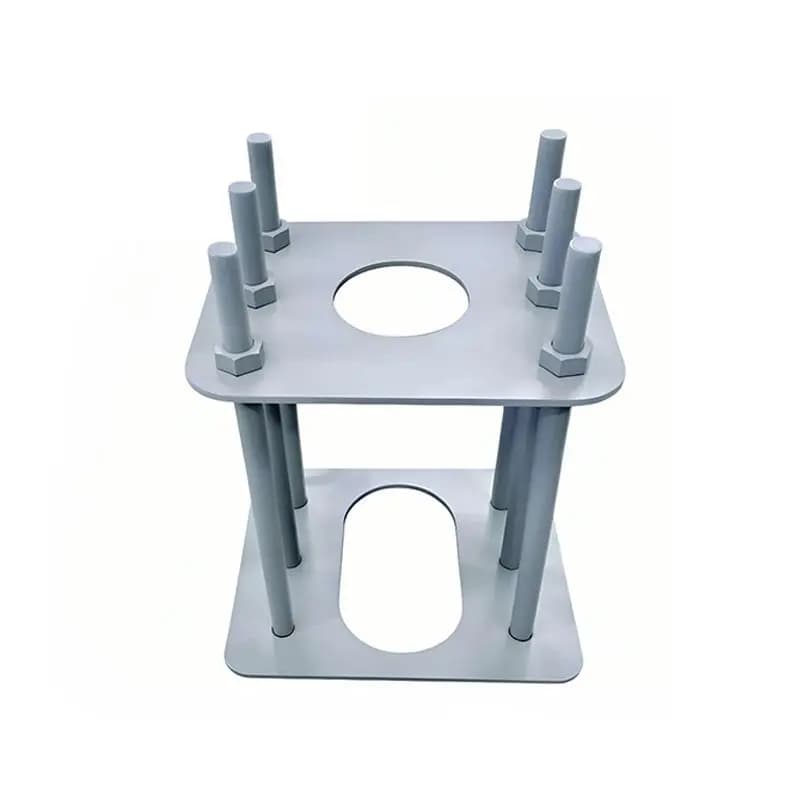 High-speed rail embedded parts, catenary embedded steel plate bridge pillar foundation
