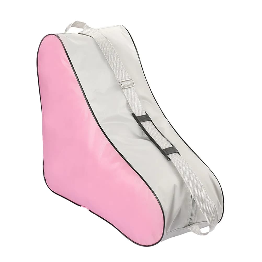 Borsa Protettiva Triangolare per Pattini a Rotelle, Borsa da Trasporto per Pattini da Ghiaccio e Inline con Tracolla Regolabile, Borsa Sportiva