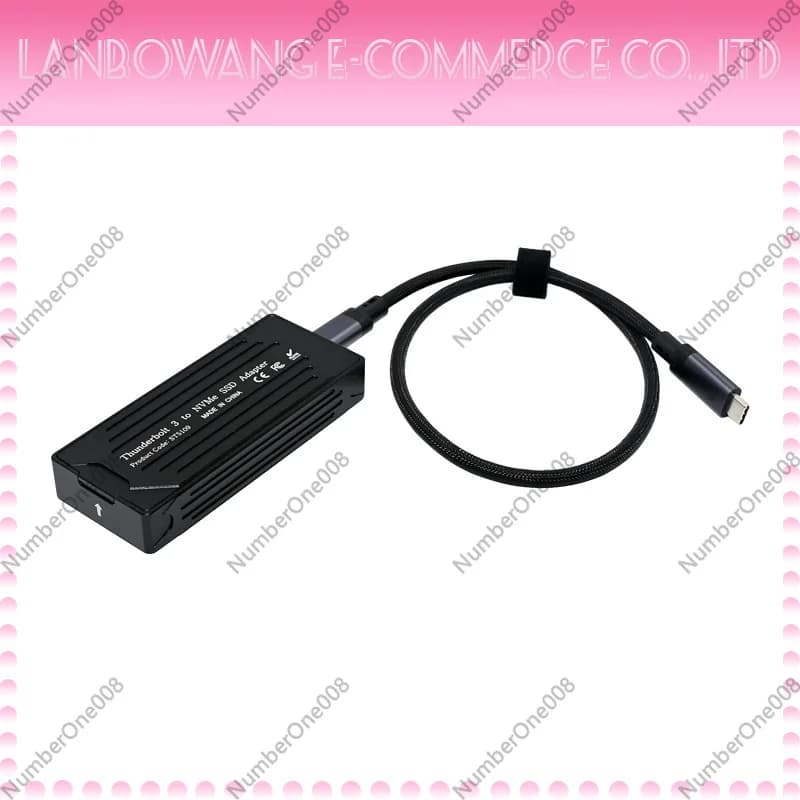 SUNWEIT ST5109 Thunderbolt 3 to NVMe SSD Adapter, High Speed External Storage Enclosure for PC Laptop