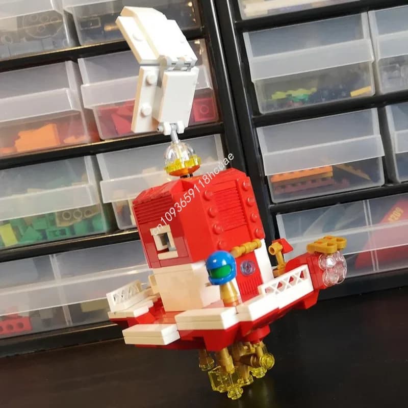 279 Pezzi MOC The Odysseyss, Blocchi da Costruzione Idraulico Italiano, Giocattolo Natalizio, Regalo di Compleanno per Bambini