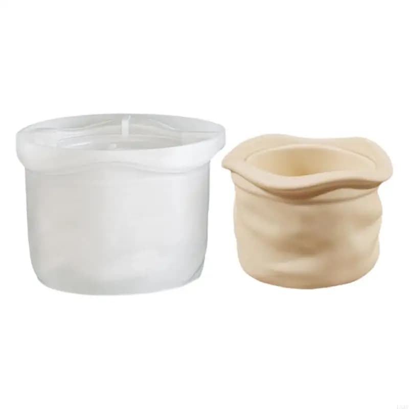 Creative Silicone Mold Rabbits Ear Cups Moulds Plant Pots Molds Silicone Texture for Crafting Enthusiasts