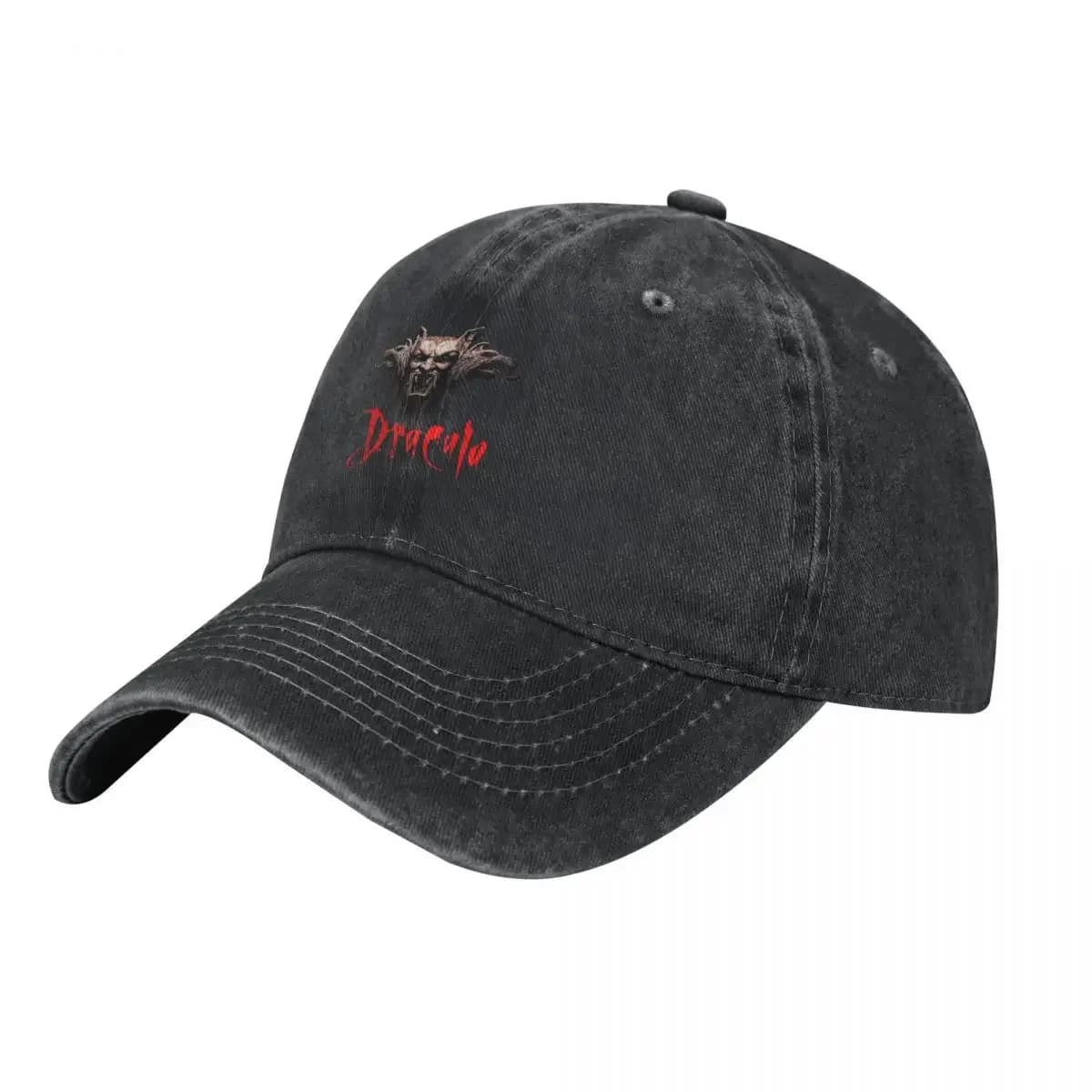 Vintage Dracula Movie Baseball Cap Beach Outing funny hat custom caps fishing hat Women's Beach Men's