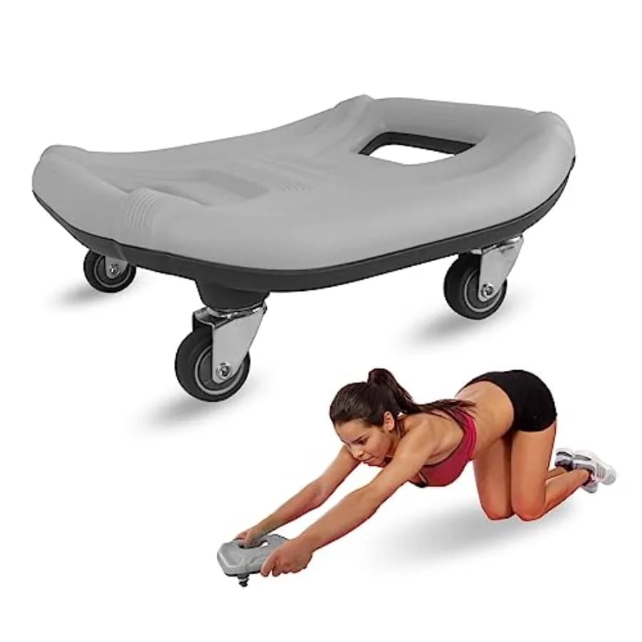 Core Training Wheel, Abdominal Exercise Equipment for Home Gym