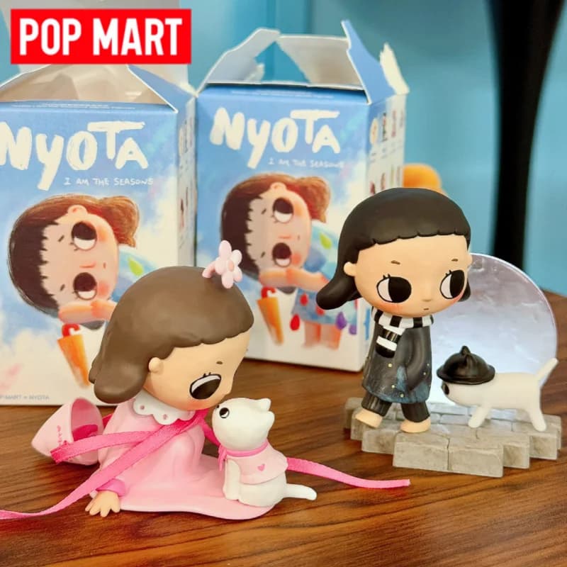 POP MART Original Nyota We Are All Stars Series Blind Box Statuetta Anime Carina Action Figure Misteriosa Sorpresa Ornamento Regalo di Natale