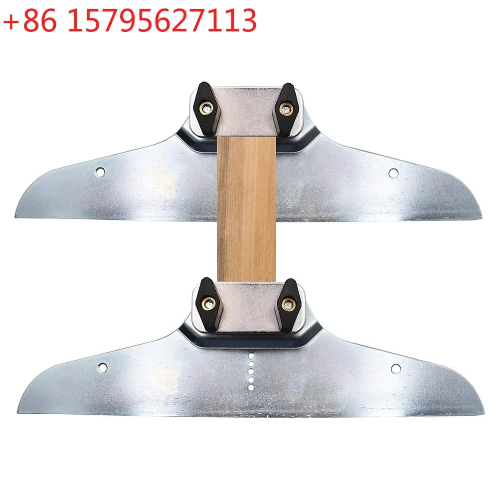 1pc Stair Tread Gauge Template Tool Zinc Plated Steel Stair Tread Template Tool For Cutting Shelves Stair Board Tile Positioning