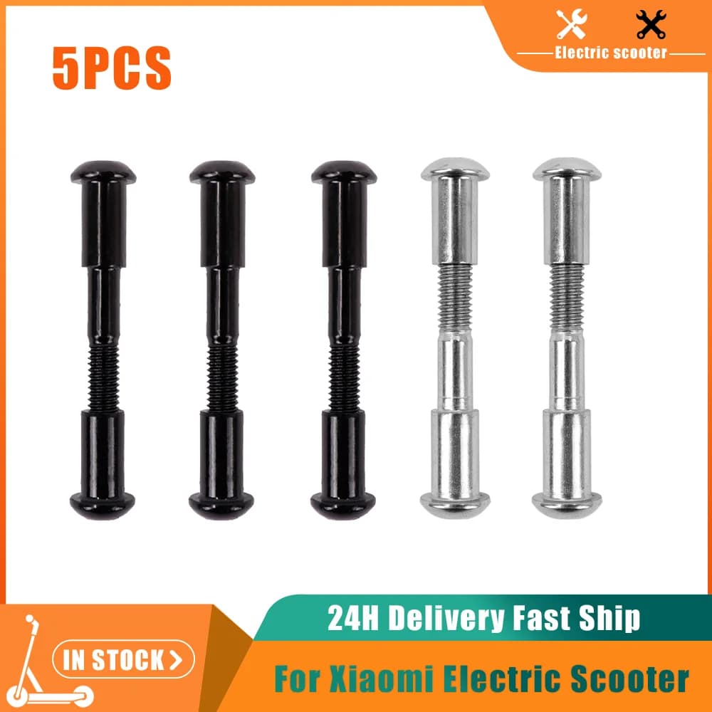 5PC Pieghevole Pothook Cerniera Bullone di Riparazione Blocco In Acciaio Temprato Gancio A Vite Fissa Per Xiaomi MIJIA M365 /M365 Pro Scooter Elettrico Parte