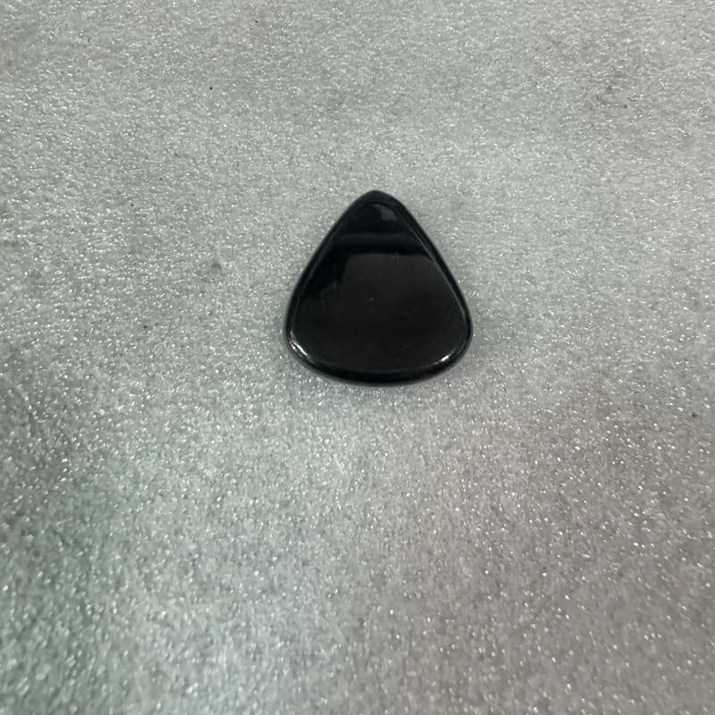 PANGEM-plettri per chitarra con perline di corniola di agata onice nero all'ingrosso 1 pz, lettore Guritar di cristallo di pietre preziose, spessore 4mm
