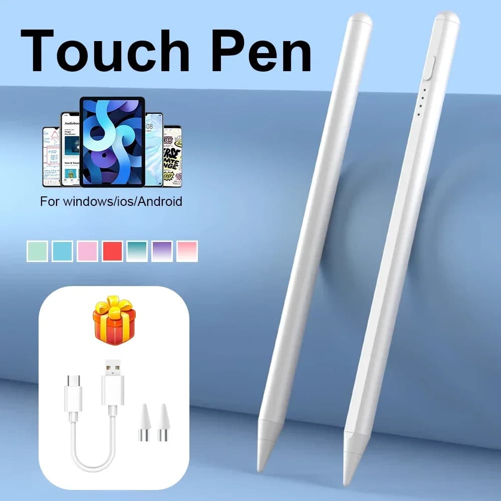 Penna stilo universale per Xiaomi Huawei Lenovo iPhone iPad Tablet Telefoni Matita stilo per iOS Android Penna touch ricaricabile