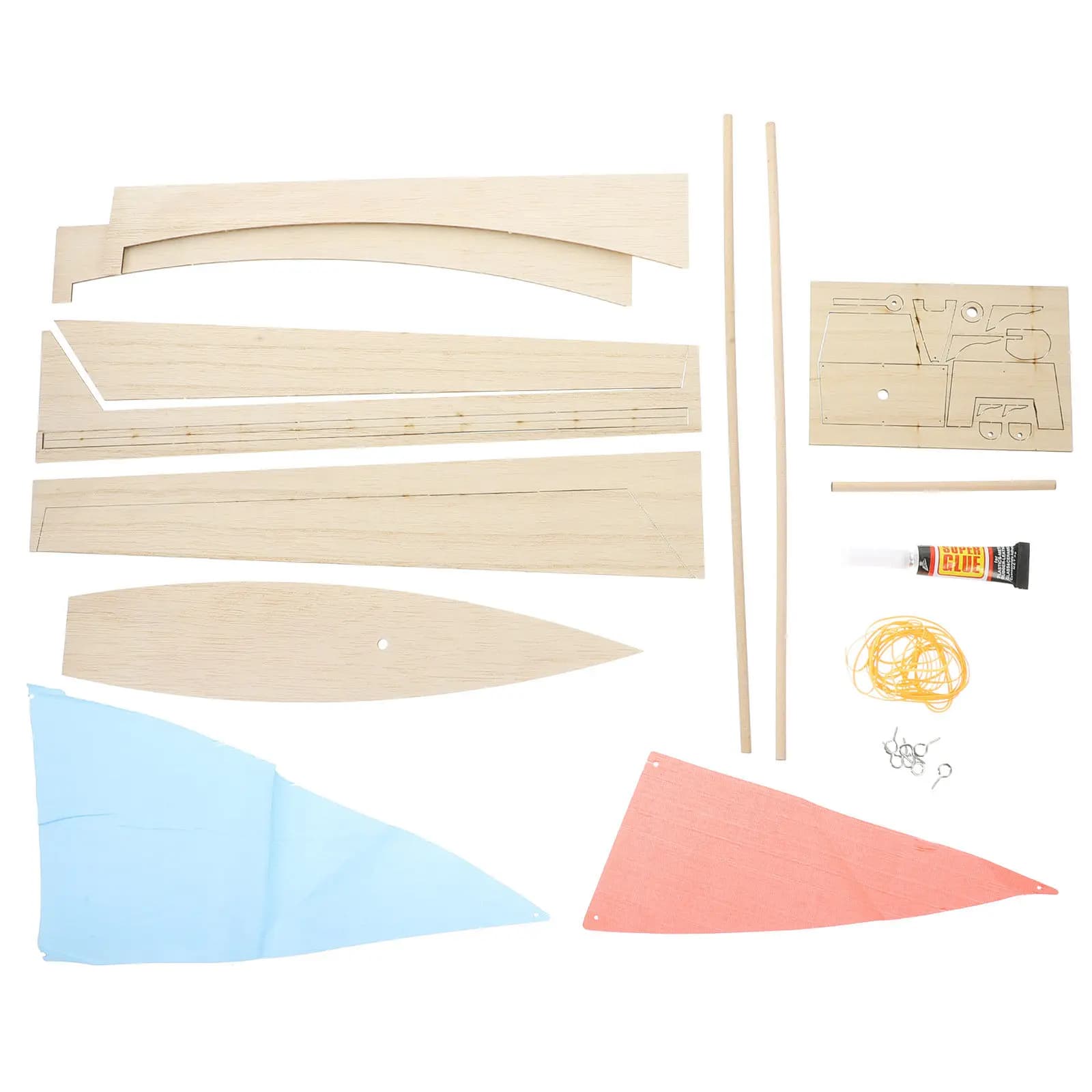 Set Fai-da-Te per Barca a Vela in Legno, Giocattolo Educativo Creativo per Bambini, Ornamento Artigianale in Legno