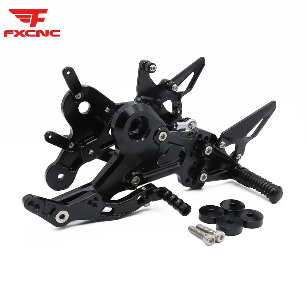 Per CFMOTO CF450SR CF450SR 450 SR Moto Regolabile In Alluminio Rearset Poggiapiedi Pedana Poggiapiedi Pedale