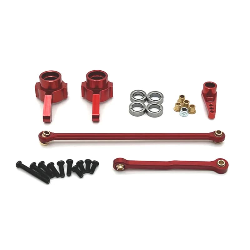 Asta dello sterzo con tazza dello sterzo aggiornata in metallo per modello MN 1/12 MN82 MN78 D90 D91 D96 MN98 99S RC parti di automobili