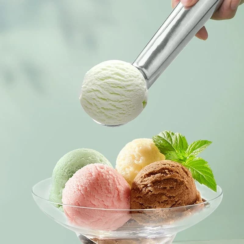 Cucchiaio per gelato anti-gelo, antiaderente, per palline di frutta e melone, per casa, cucina, pasticceria, bar, strumento per dolci fai da te, accessorio per gelato