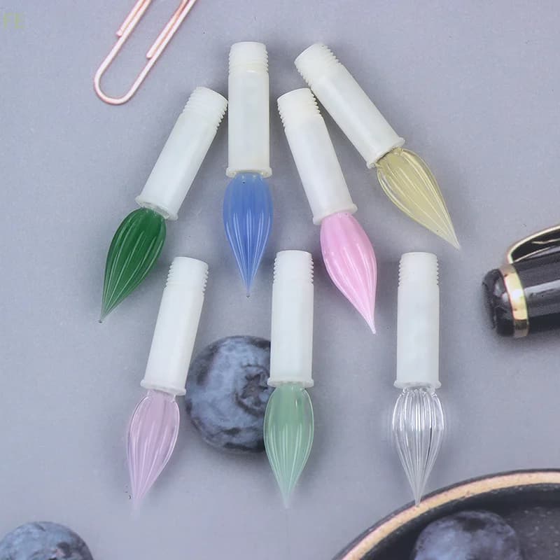 [F] Glass Pen Nib Fit For Jinhao 82 Fountain Pen Dip The Pen Tip In Water Stationery Office School Supplies Writing Gift Pen