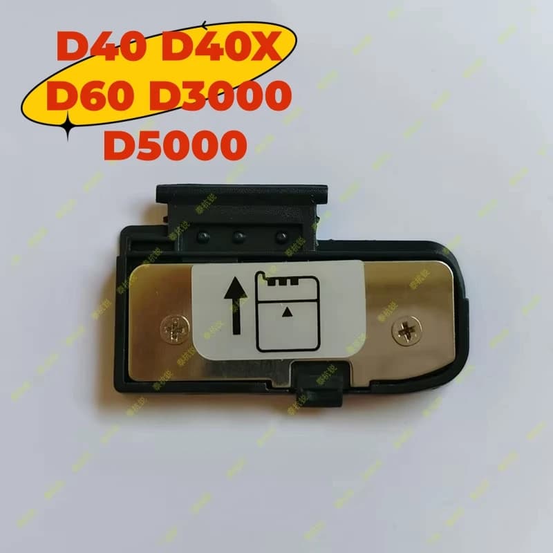 Nuovo Per Nikon D40 D40X D60 D3000 D5000 Porta Della Batteria Coperchio Tappo Piastra di Base Inferiore DLR Macchina Fotografica Digitale Pezzi di Ricambio