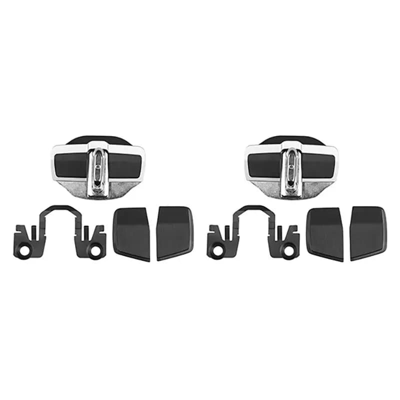 Simple 10 Sets TRD Door Stabilizer Door Lock Protector Latches Stopper Covers For Toyota Land Cruiser Alphard Vellfire