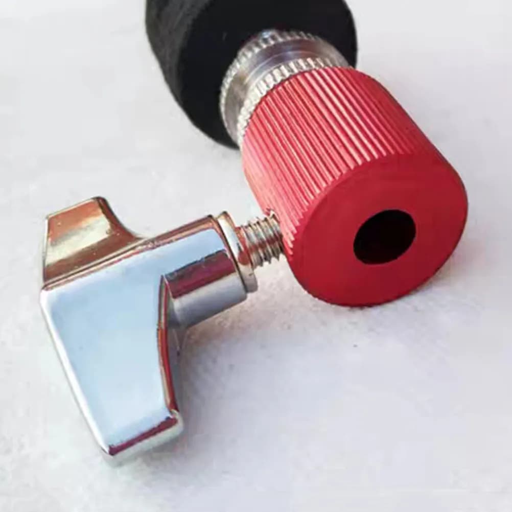 Set di 1 Pad di Ricambio per Piatti da Batteria, in Metallo Robusto, Feltro e EVA Antiscivolo, Guarnizione per Frizione per Miglioramento del Suono dei Piatti, Accessori per Batteria