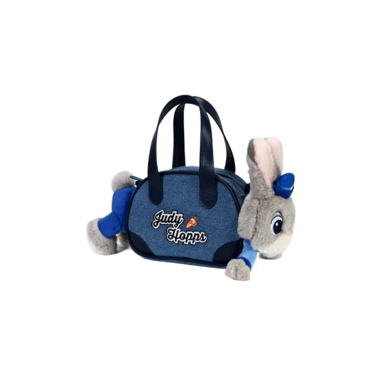 Nuova Borsa a Tracolla Disney Zootopia Judy in Peluche, Giocattolo Nick, Borsa Monospalla per Pendolari, Zaino in Peluche Animale
