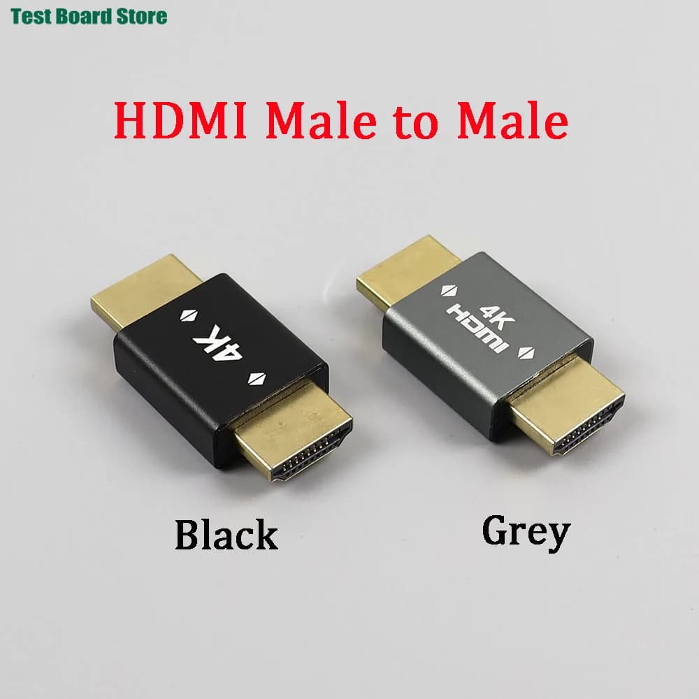 Adattatore HDMI maschio-maschio 4K@60hz HDMI maschio-maschio ad alta definizione per interfaccia per proiettore Monitor TV Laptop