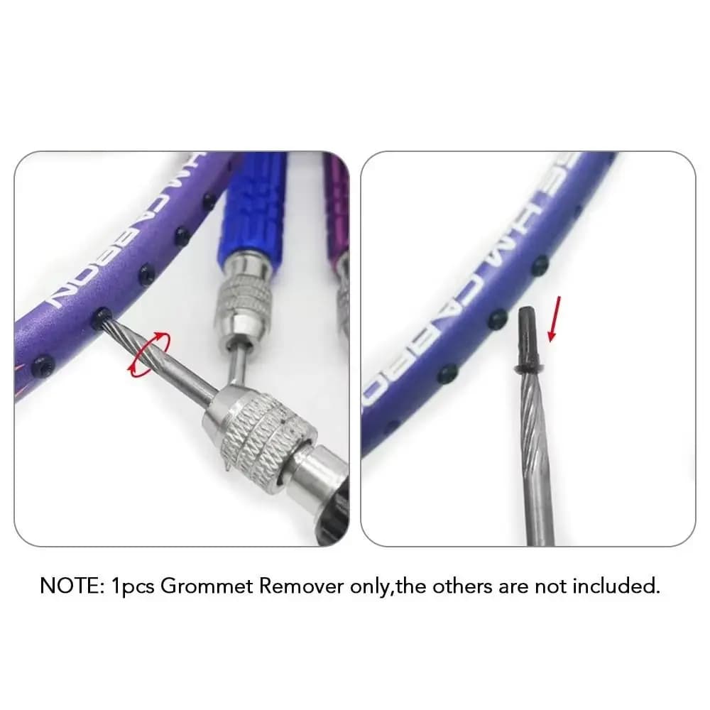 Alloy Material Eyelet Removal Device by badminton Stringing Cone Sports Rack Stringer Repair Colorful Replacement