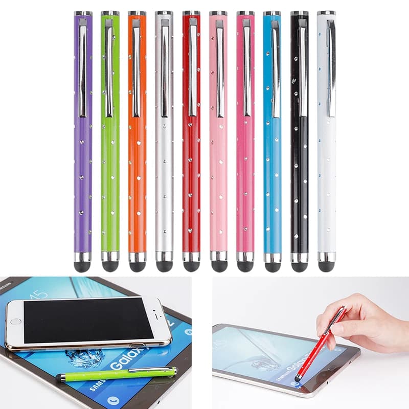 Penna Stilo Capacitiva Universale 8.0 Mantianxing, Accessorio per Touch Screen di Telefoni Cellulari, Penna Capacitiva in Metallo per Xiaomi, Tablet, iPhone