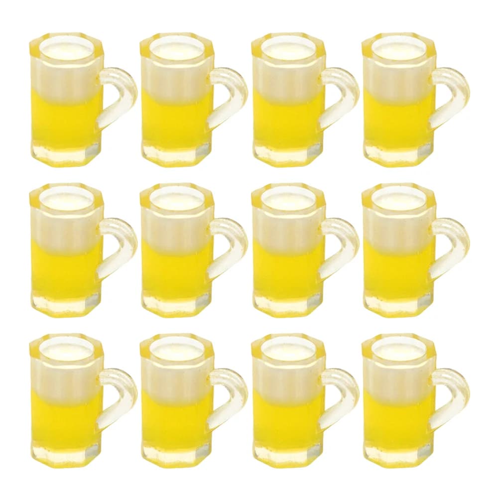 20pcs Mini House boccali di birra bicchieri da birra in miniatura Micro decorazione del paesaggio