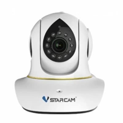Vstarcam C38S-P 3MP 1296P Telecamera IP PTZ Wireless con Rilevamento Automatico AI, Allarme Fumo, Monitoraggio CCTV per Sicurezza Domestica