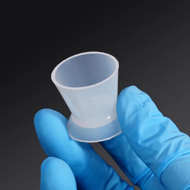 1 Pezzo Ciotola per Miscelazione Dentale in Silicone Morbido, Tazza in Gomma Medicale, Ciotola per Gesso, Strumenti per Sbiancamento Dentale e Laboratorio Odontoiatrico