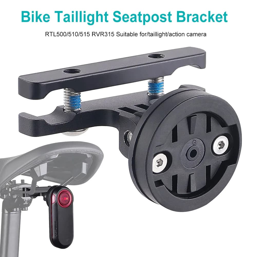 Bicycle Back Light Back Seat Support for Braiding Support for Rear Light for Bike Bike MTB for Rear Radar Garmin Varia