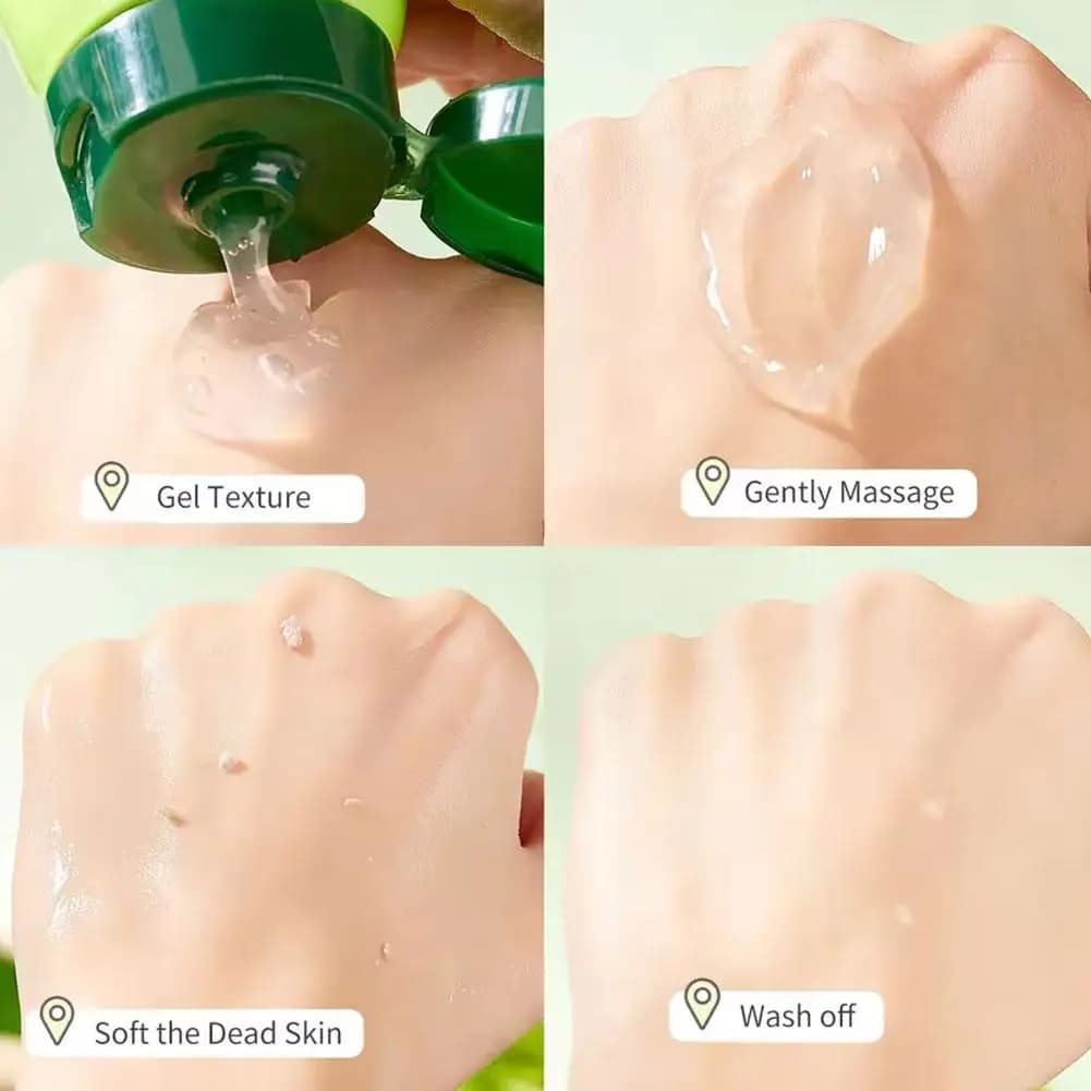 Scrub Esfoliante Viso all'Aloe Vera 120g, Gel Esfoliante Idratante, Detergente Delicato per il Viso, Prodotti per la Cura della Pelle 2026