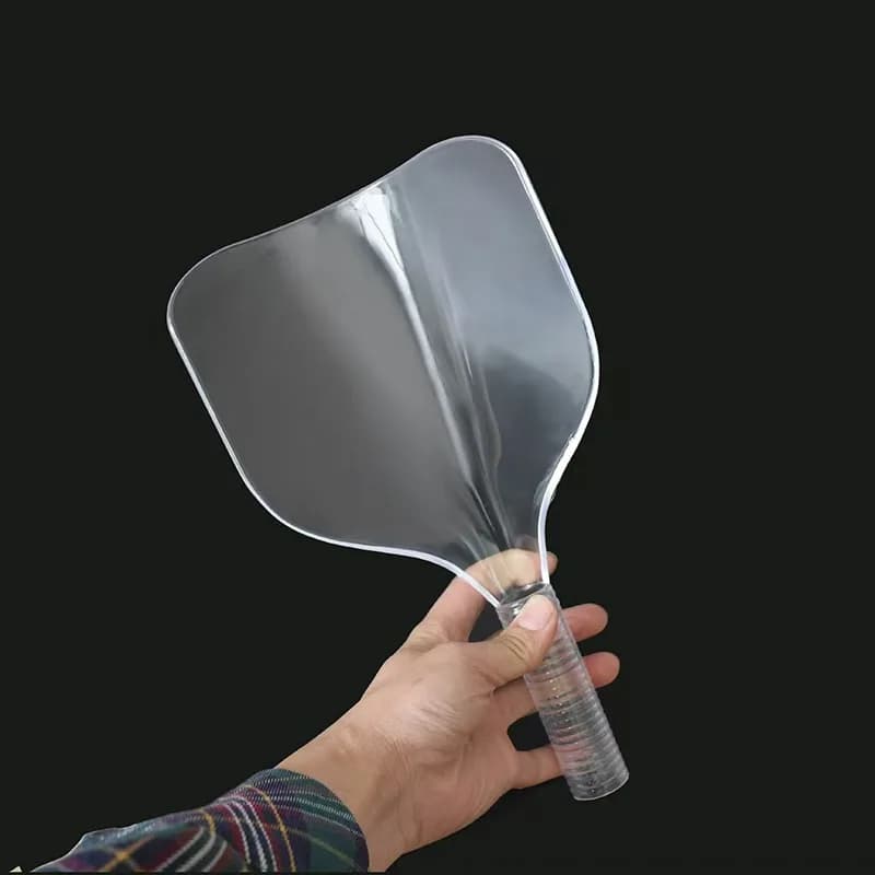 Barbiere Visiera per parrucchiere in plastica Taglio di capelli Maschera per il viso Taglio professionale dei capelli Copertura protettiva per gli occhi