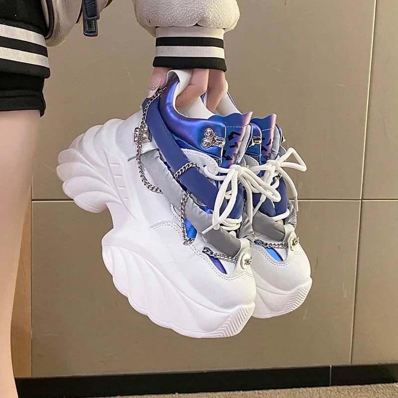 Beautiful women's sneakers Kawaii with wedge casual shoes women's sneakers women's running shoes women's stringed sneakers women's loafers shoes
