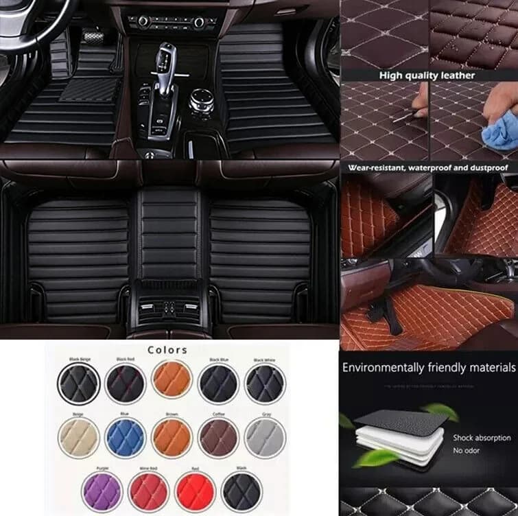 Tappetini per auto personalizzati impermeabili in pelle PU 3D per Opel Astra GTC 2005-2022 anni Tappeti per auto Coche Accessori Fodere