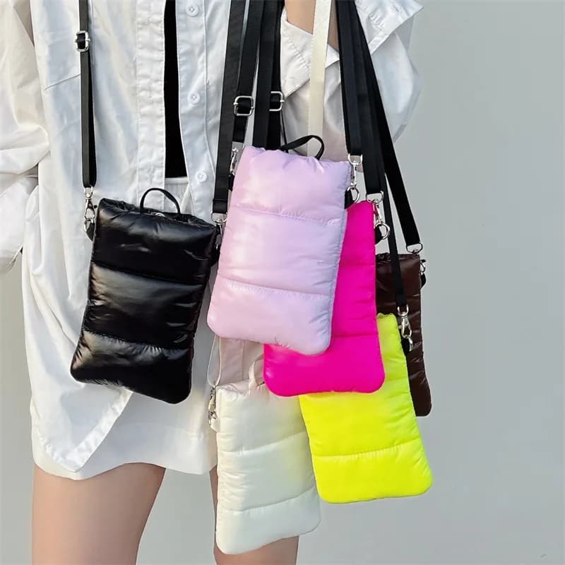 Borsa a tracolla versatile da donna alla moda, stile coreano, per cellulare, modello 2025 estivo